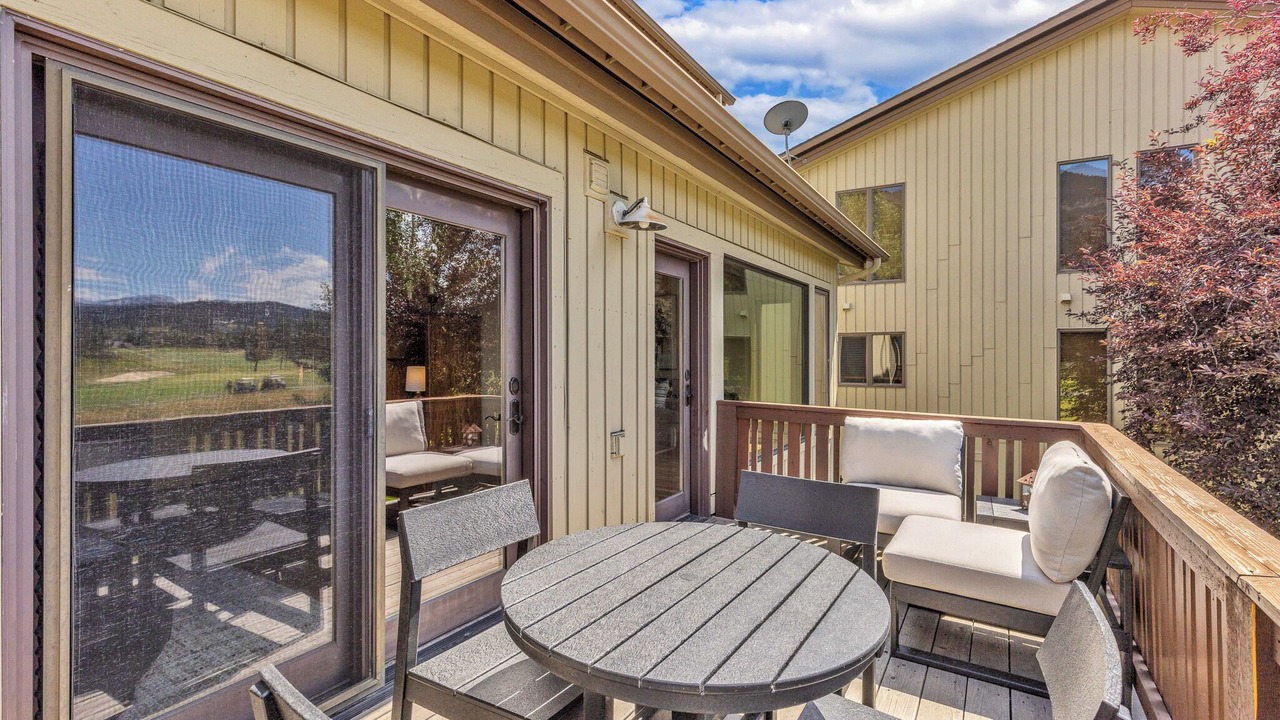 Photo of Patio Balcony in Big Sky Meadow Village