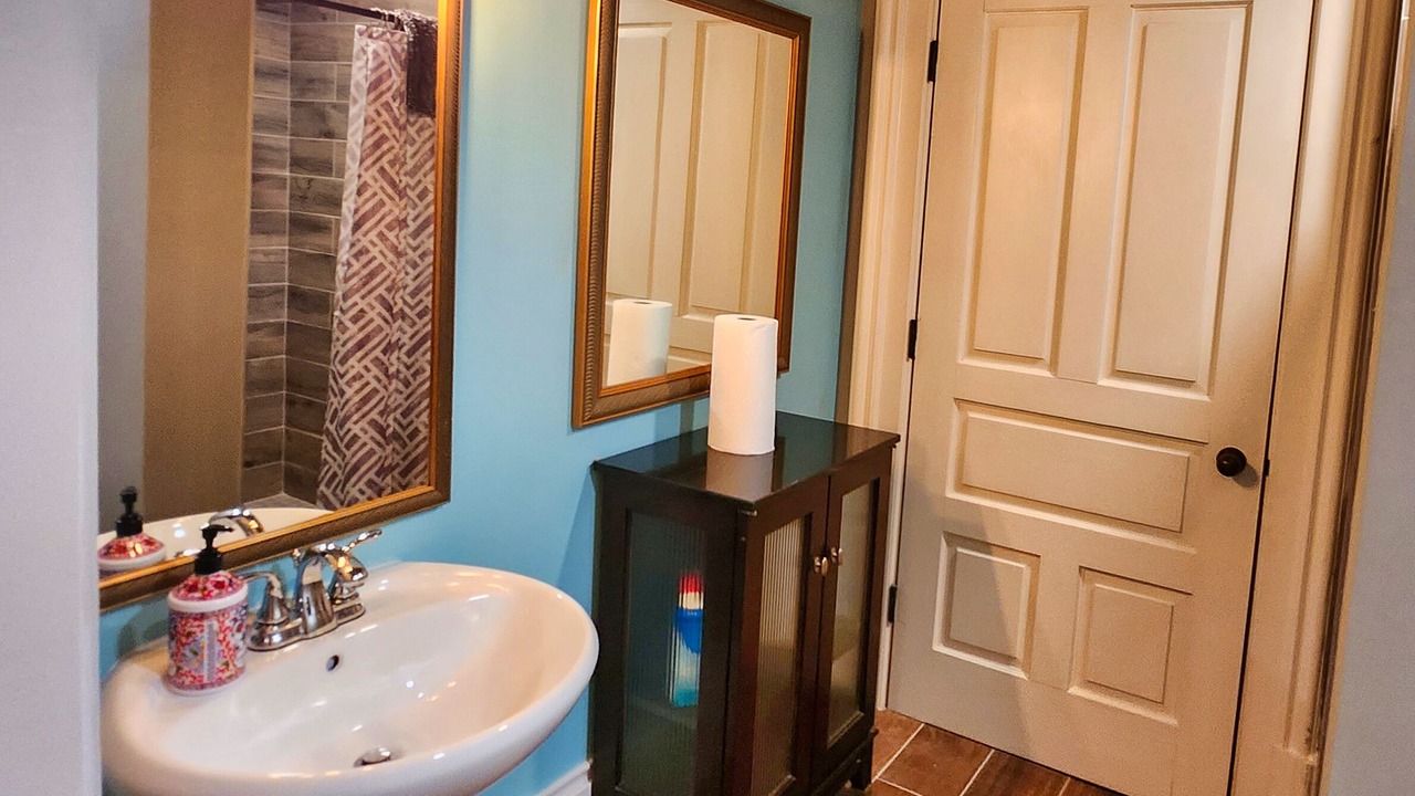 Photo of Bathroom in Downtown Detroit