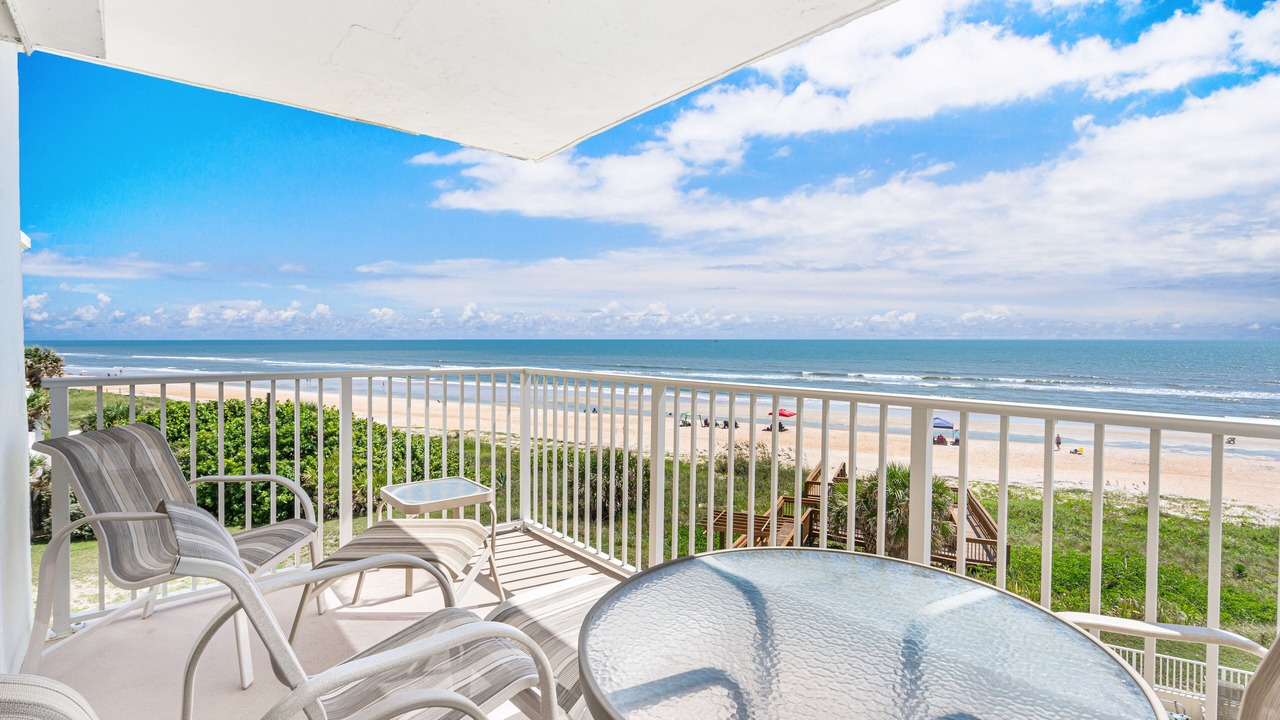 Photo of Patio Balcony in Seawinds Condo