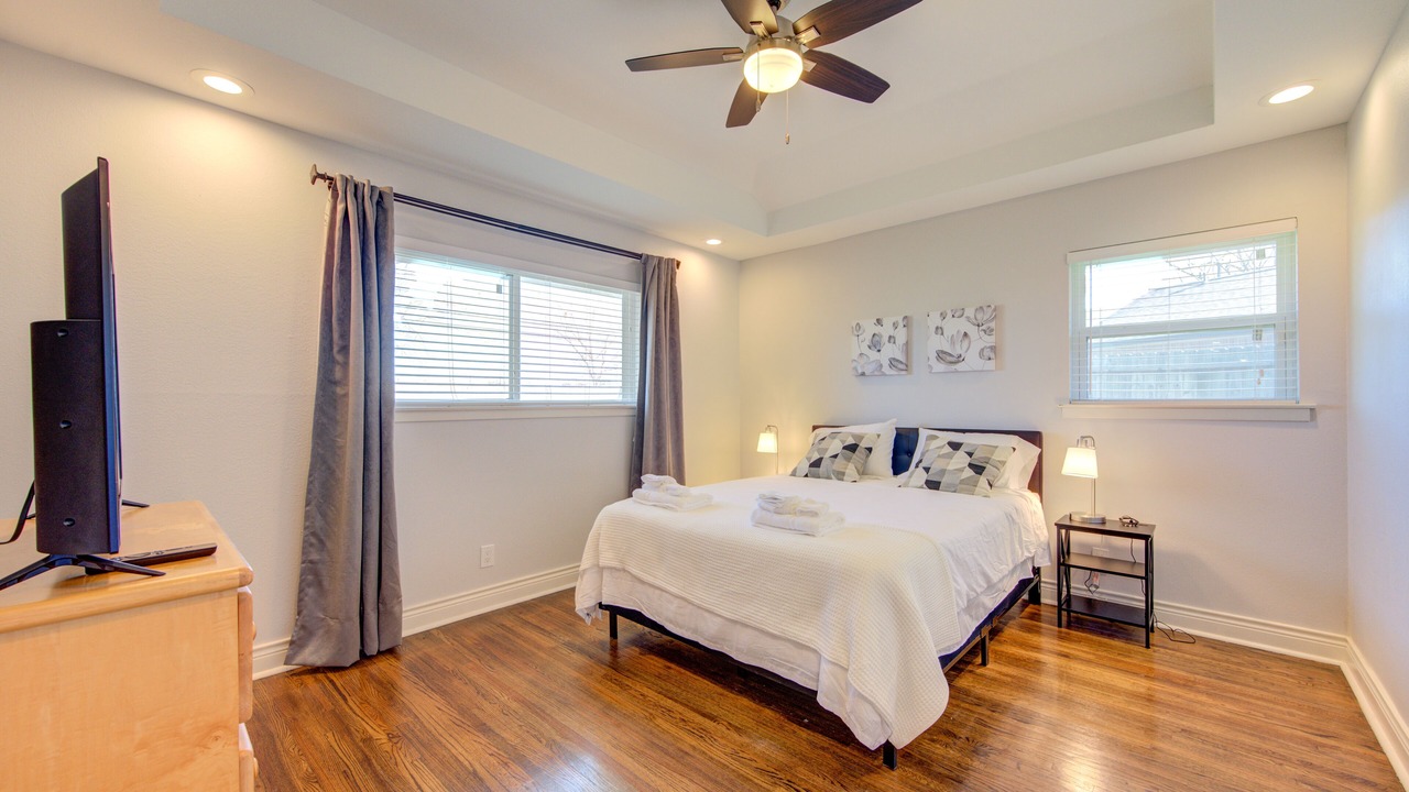 Photo of Bedroom in Spring Shadows