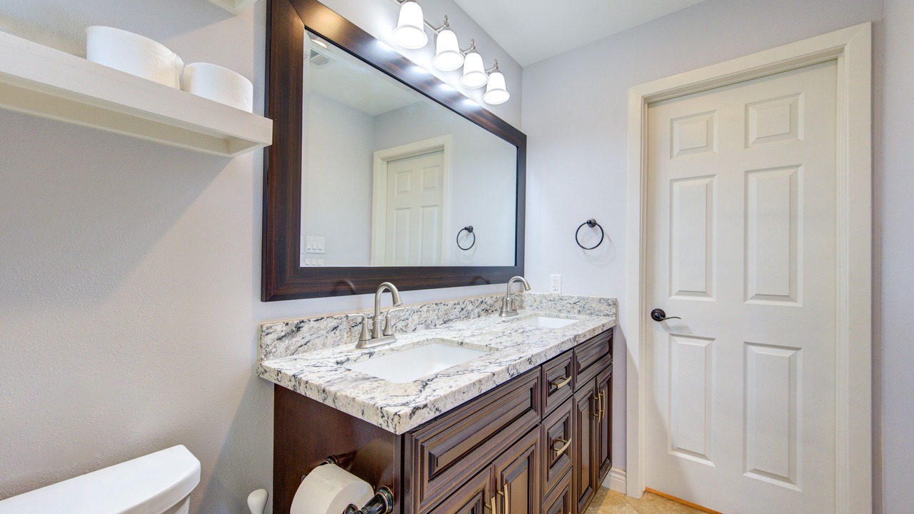Photo of Bathroom in Spring Shadows