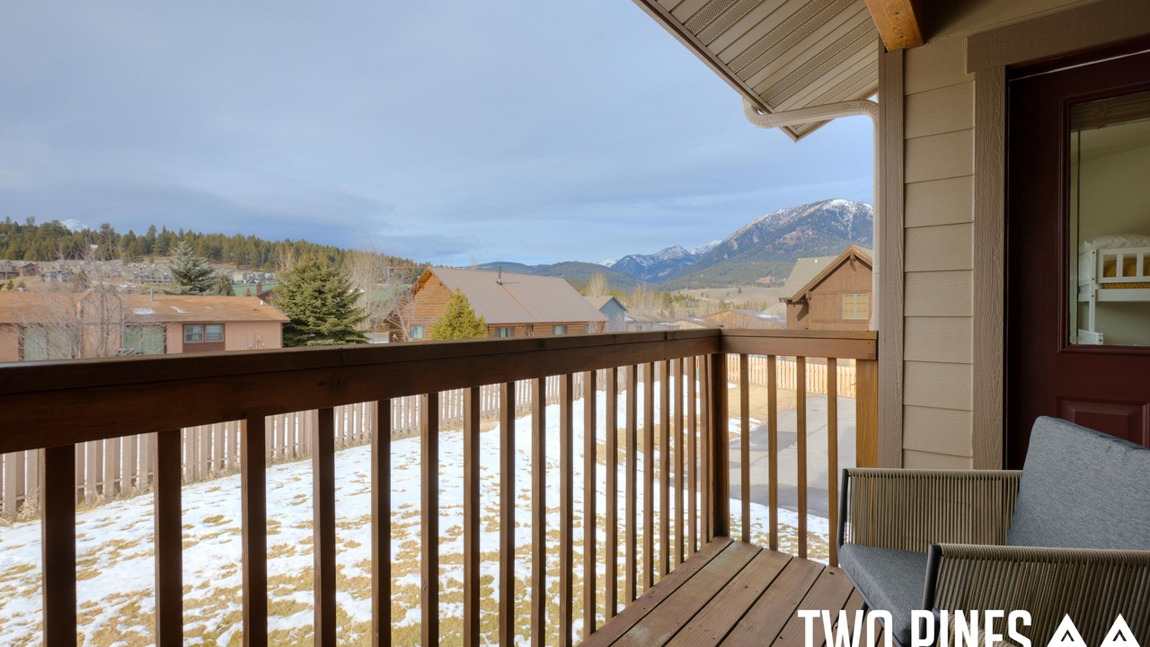 Photo of Patio Balcony in Big Sky