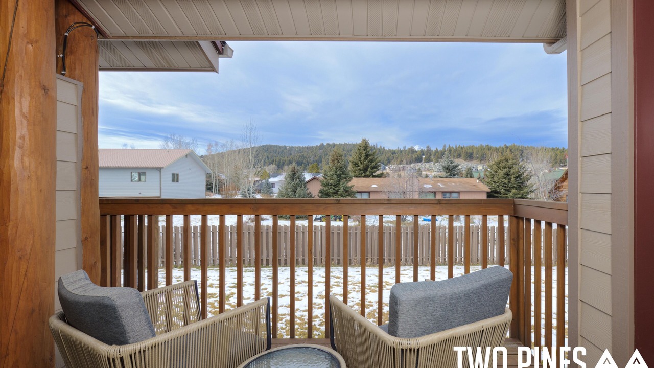 Photo of Patio Balcony in Big Sky