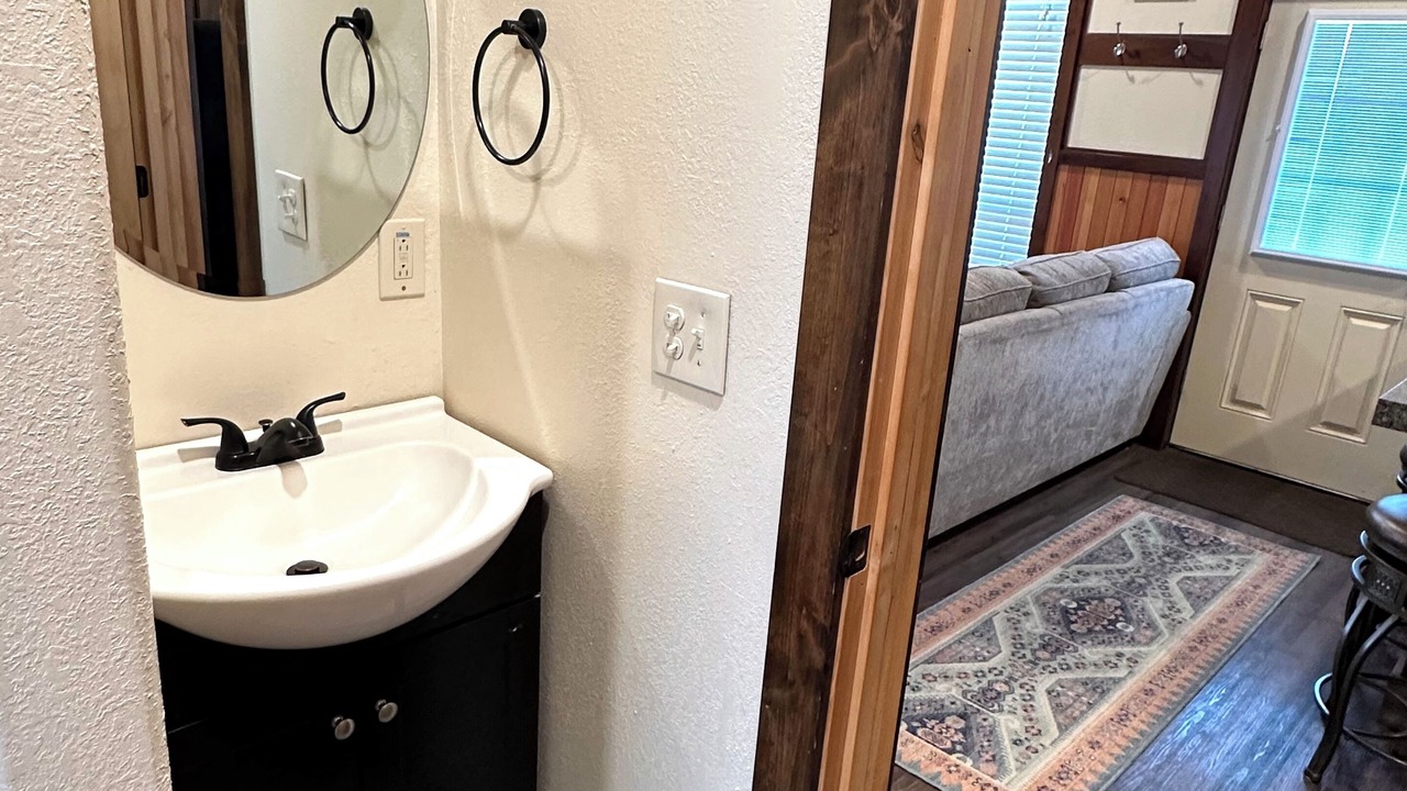Photo of Bathroom in East Glacier Park Village
