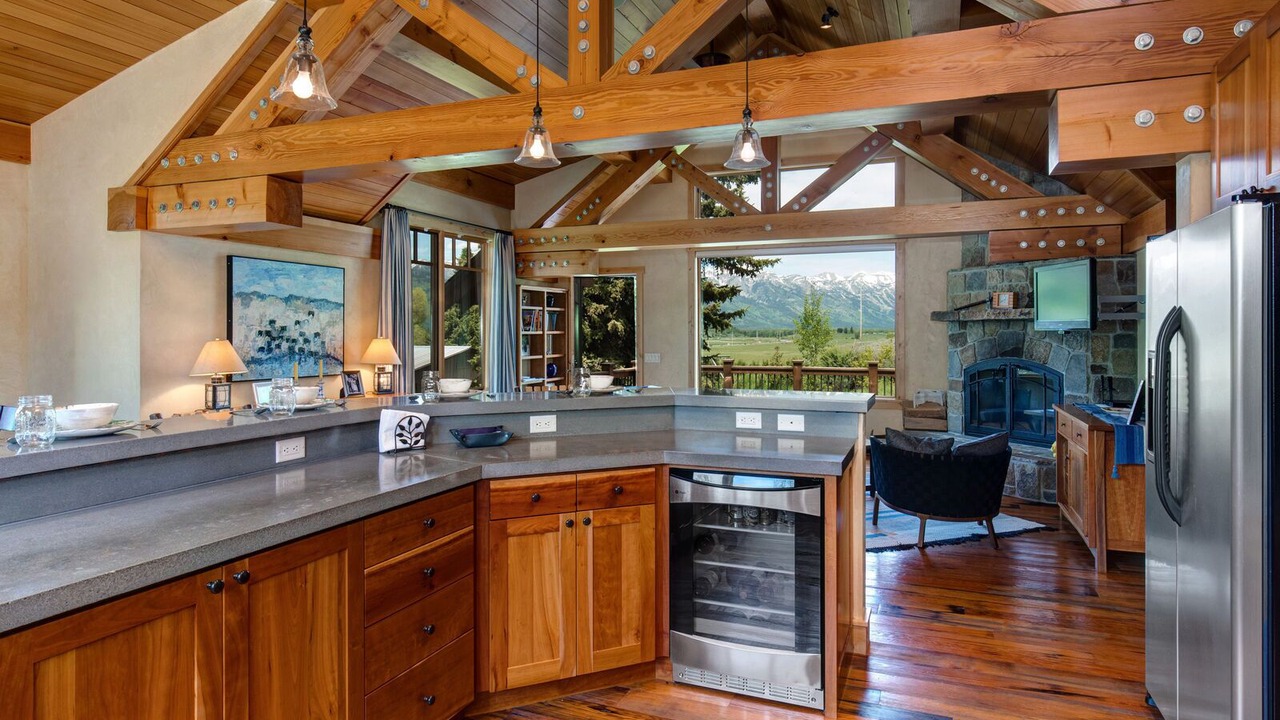 Photo of Kitchen in North Gros Ventre