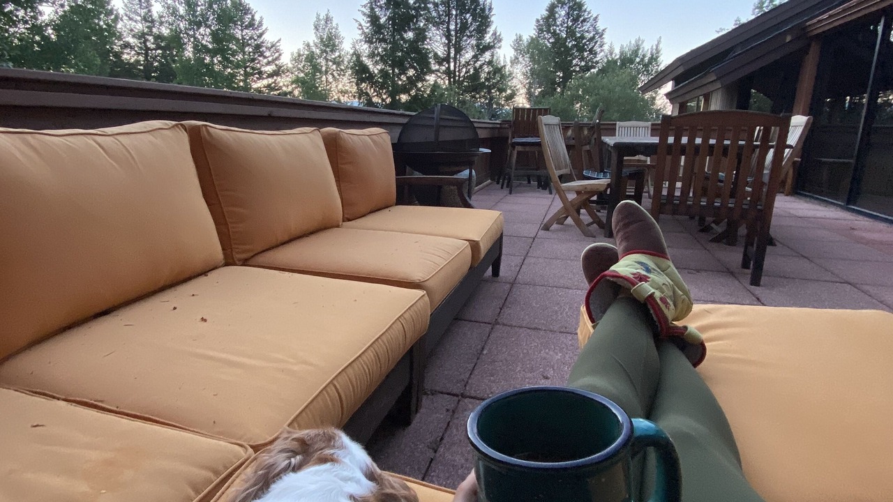 Photo of Patio Balcony in Teton Village