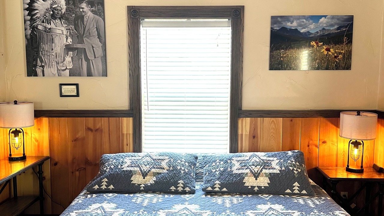 Photo of Bedroom in East Glacier Park Village