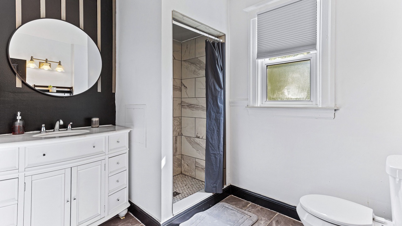 Photo of Bathroom in New Center Detroit