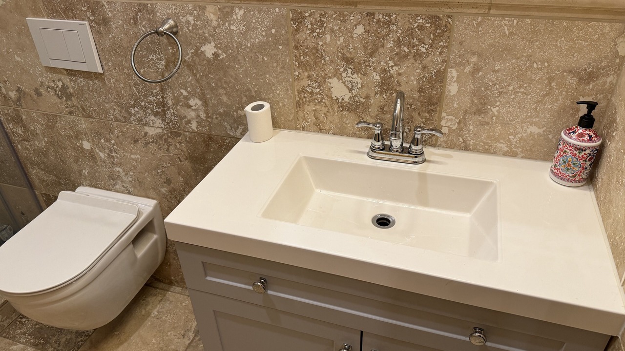 Photo of Bathroom in East Glacier Park Village