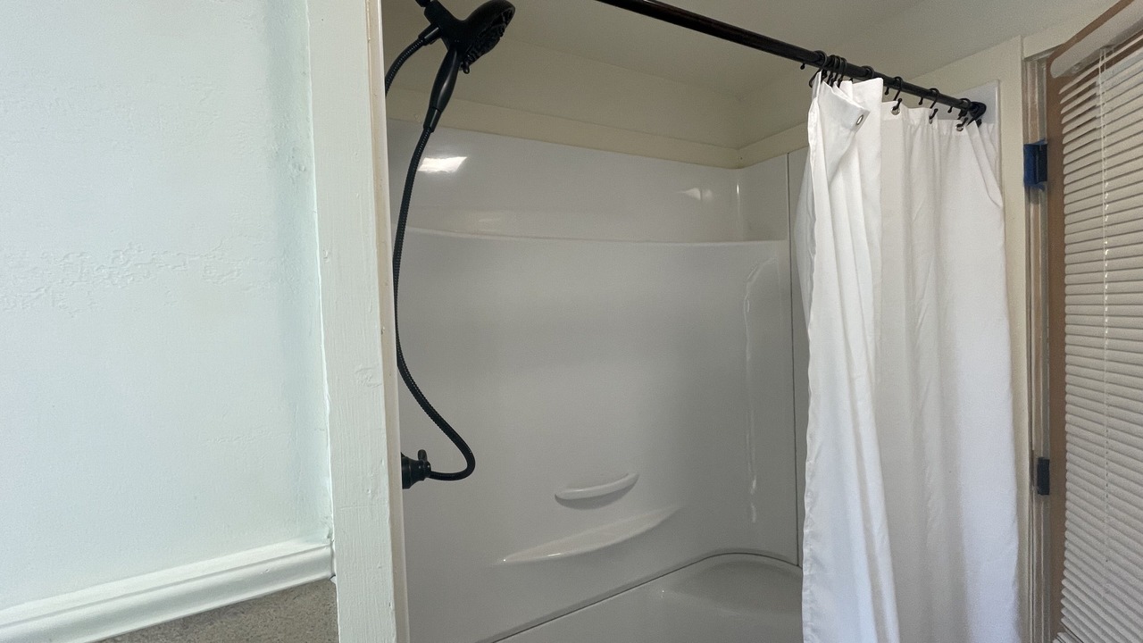 Photo of Bathroom in East Glacier Park Village