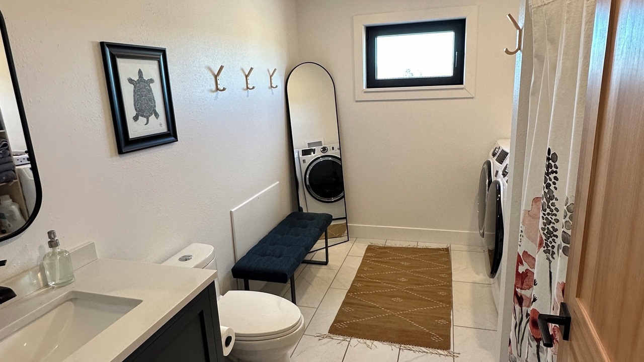 Photo of Bathroom in East Glacier Park Village