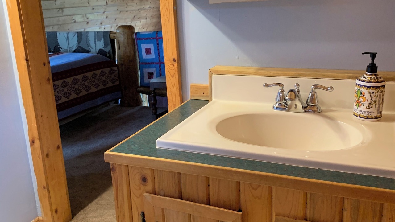 Photo of Bathroom in East Glacier Park Village