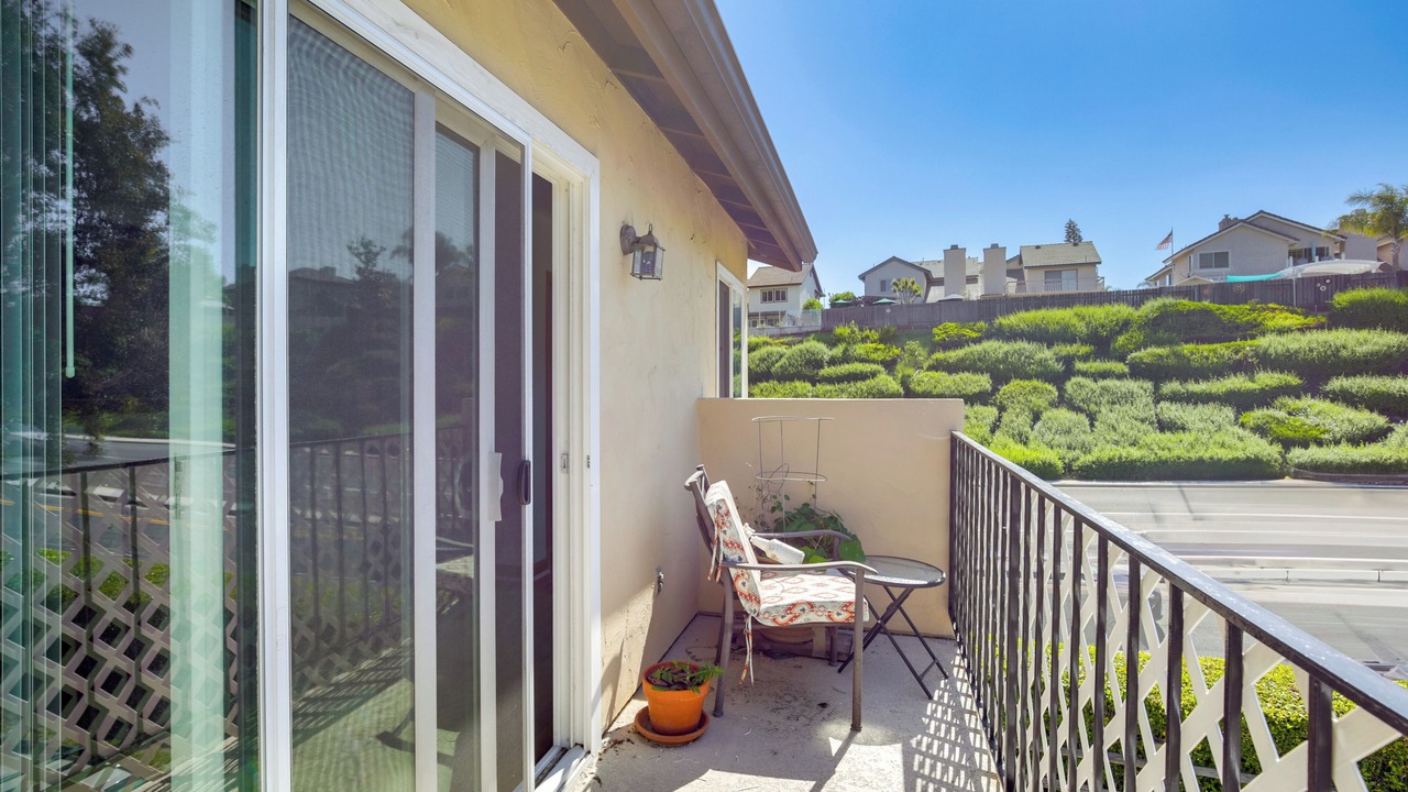 Photo of Patio Balcony in Rancho Penasquitos