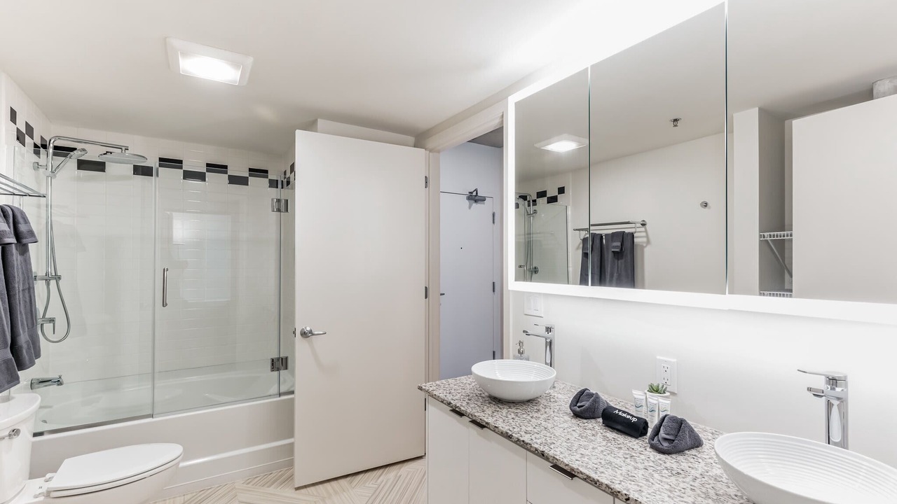 Photo of Bathroom in Downtown Cleveland