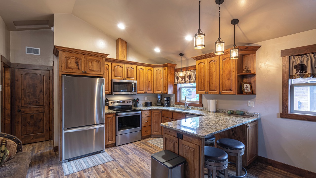 Photo of Kitchen in West Yellowstone