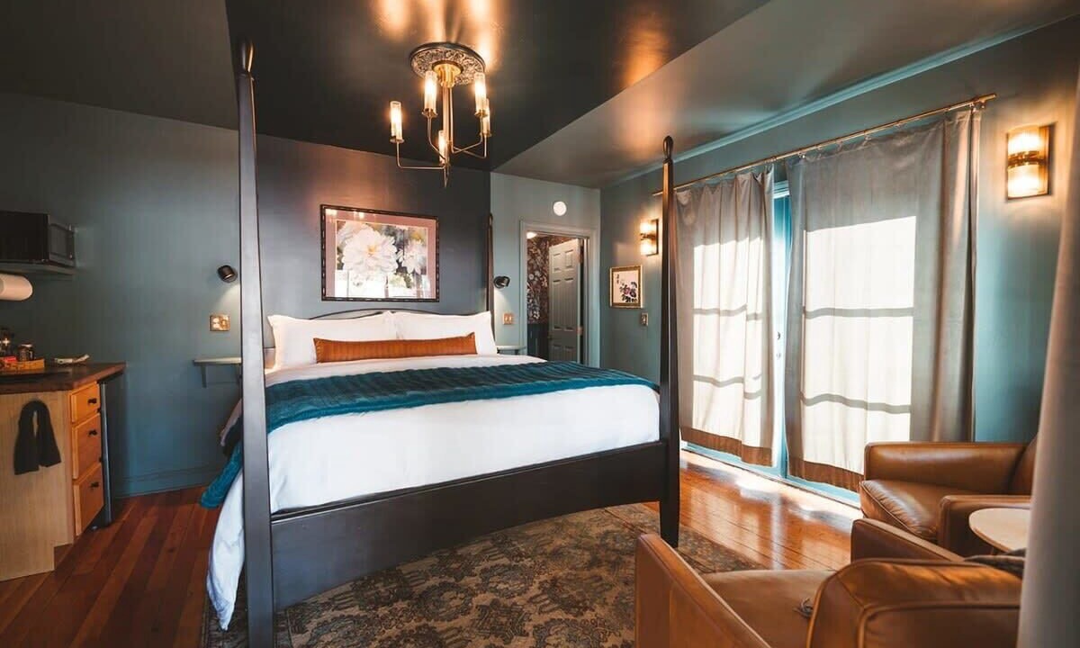 Photo of Bedroom in Historic Railroad District