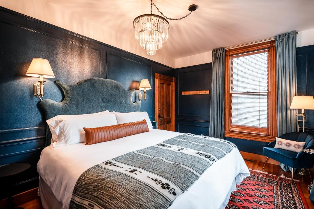 Photo of Bedroom in Historic Railroad District