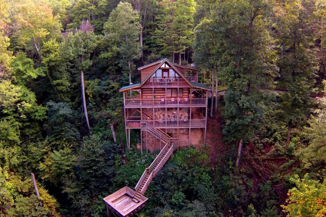 Photo of Buildings in Smoky Mountains