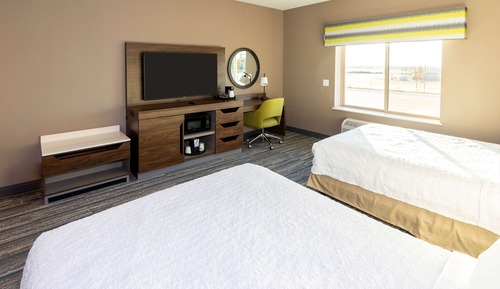 Room, 2 Queen Beds, Refrigerator