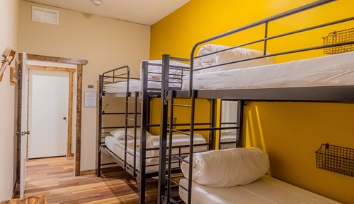 Bed & Female Dorm, Shared Bath