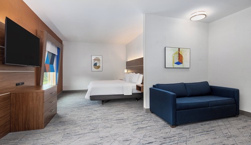 Suite, 1 King Bed, Accessible (Mobility, Roll-In Shower)