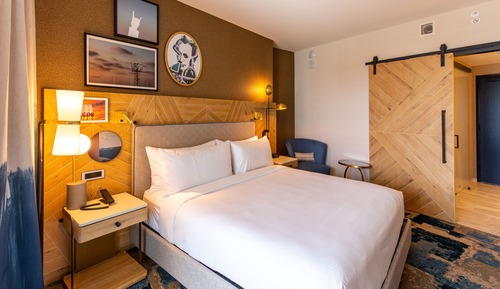 Room, 1 King Bed (Mobility/Hearing Access, Roll-In Shwr)