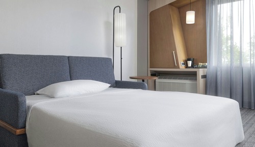 Room, 1 King Bed with Sofa bed, Accessible Bathtub