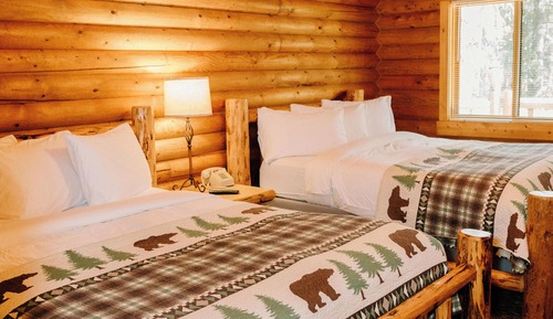 Family Cabin, Multiple Beds, Garden View