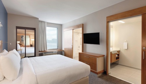 Studio, 1 King Bed with Sofa bed, Accessible Bathtub