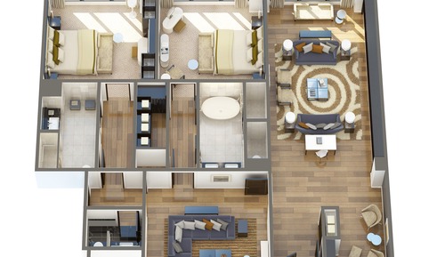 Metropolitan Two Bedroom Suite