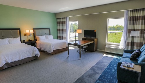 Studio, 2 Queen Beds, Accessible, Non Smoking (Hearing)