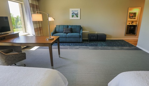Studio, 2 Queen Beds, Non Smoking, Refrigerator & Microwave (Wet Bar)