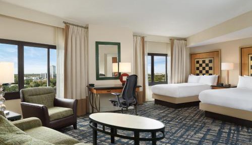 Suite with Two Double Beds and Sofa Bed