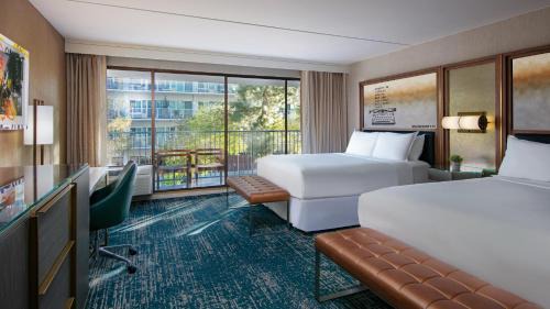 Deluxe Queen Room with Two Queen Beds and Balcony