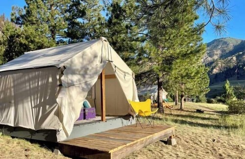 Shoup Apartment | Cozy Glamping Tent by the Beautiful Salmon River!
