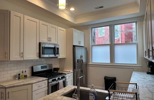 Truxton Circle House | 3-bedroom house in brilliant Washington with WiFi, AC. Close to two metro stops,